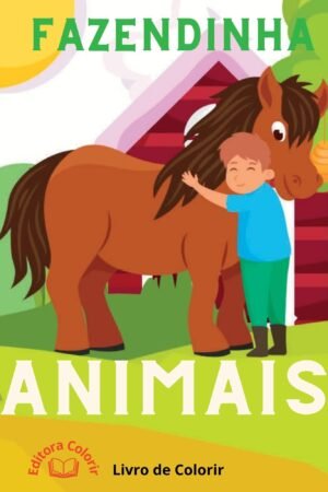 Livro de colorir a Fazenda