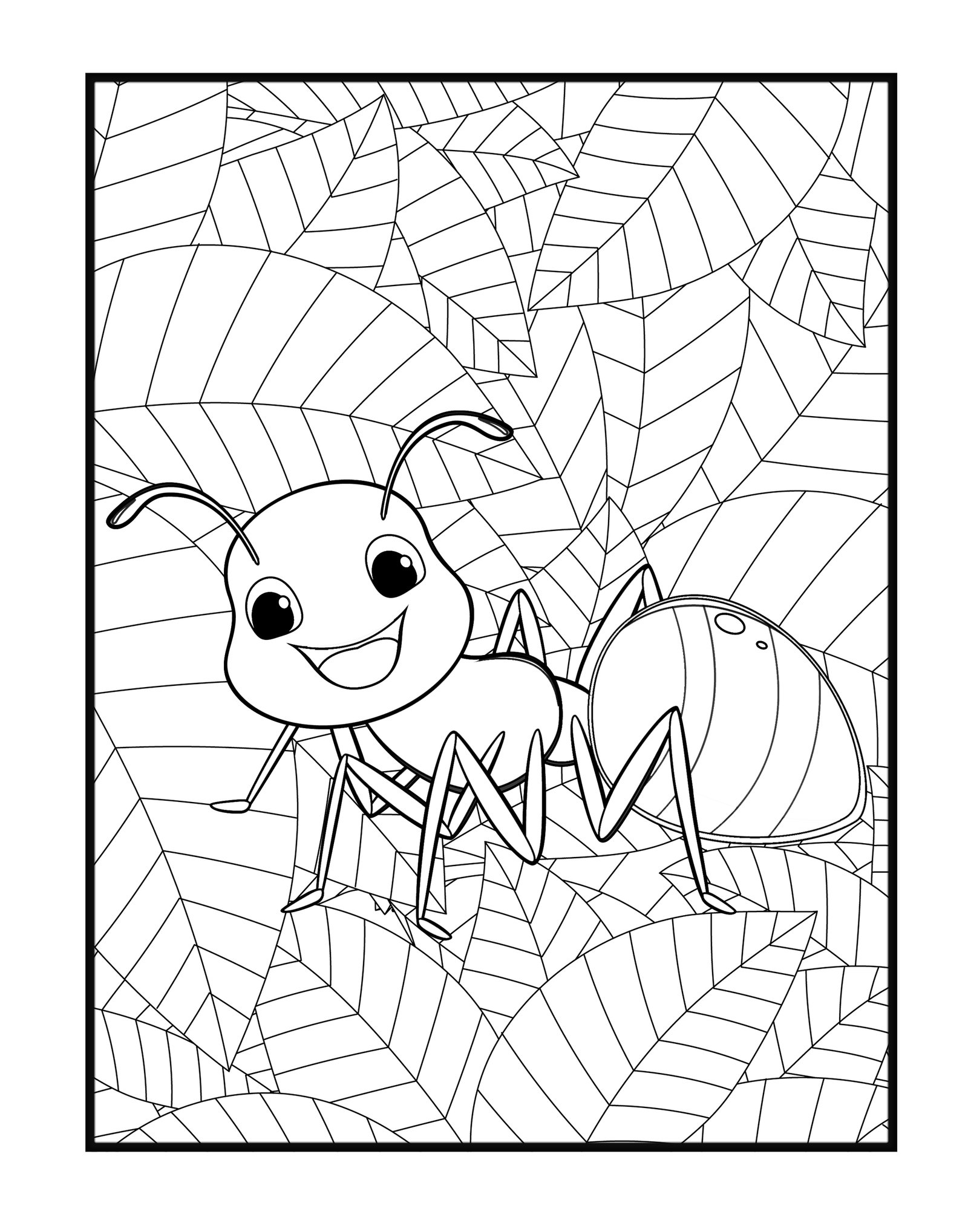 Livro de colorir Insetos - Imagem 3