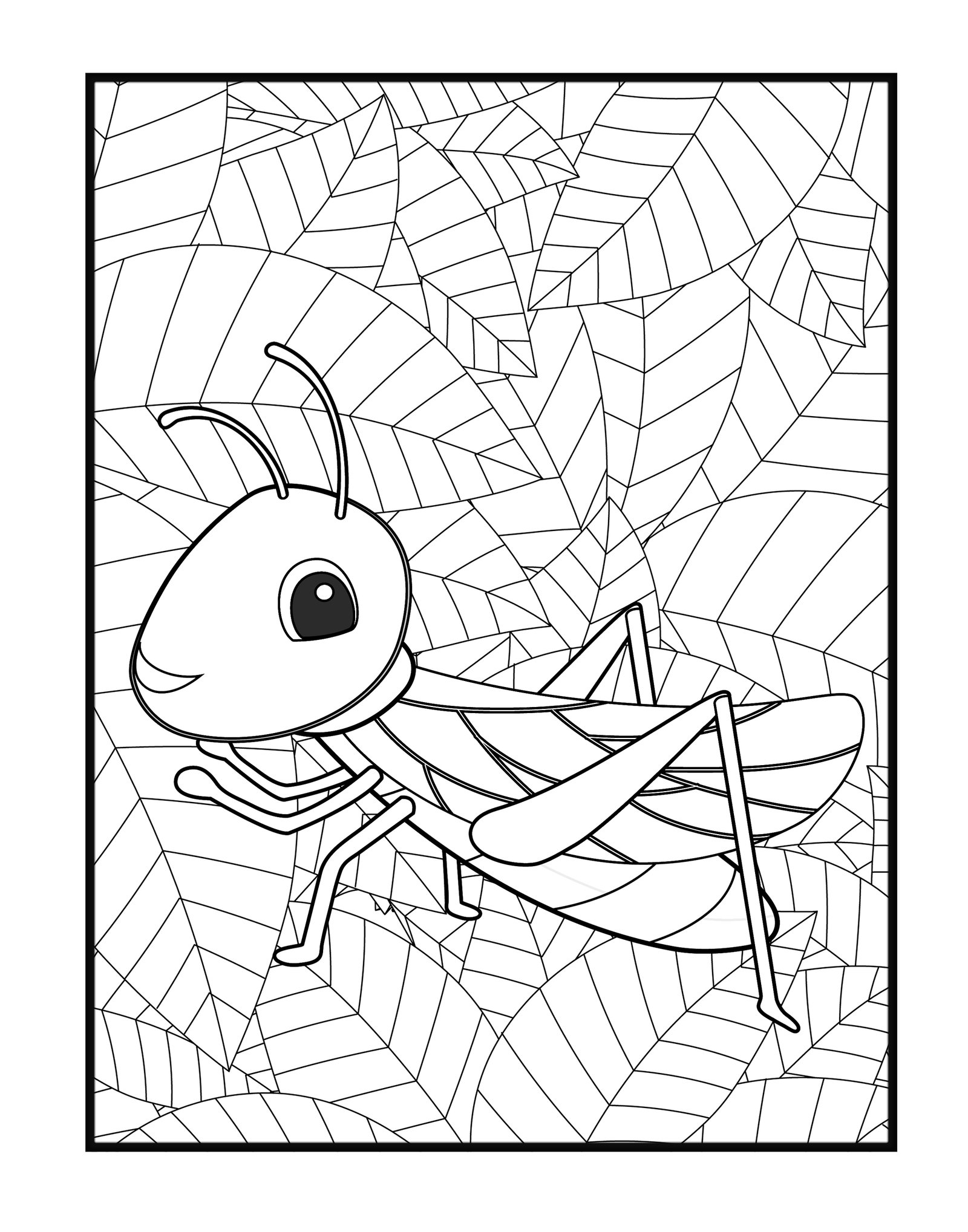 Livro de colorir Insetos - Imagem 4