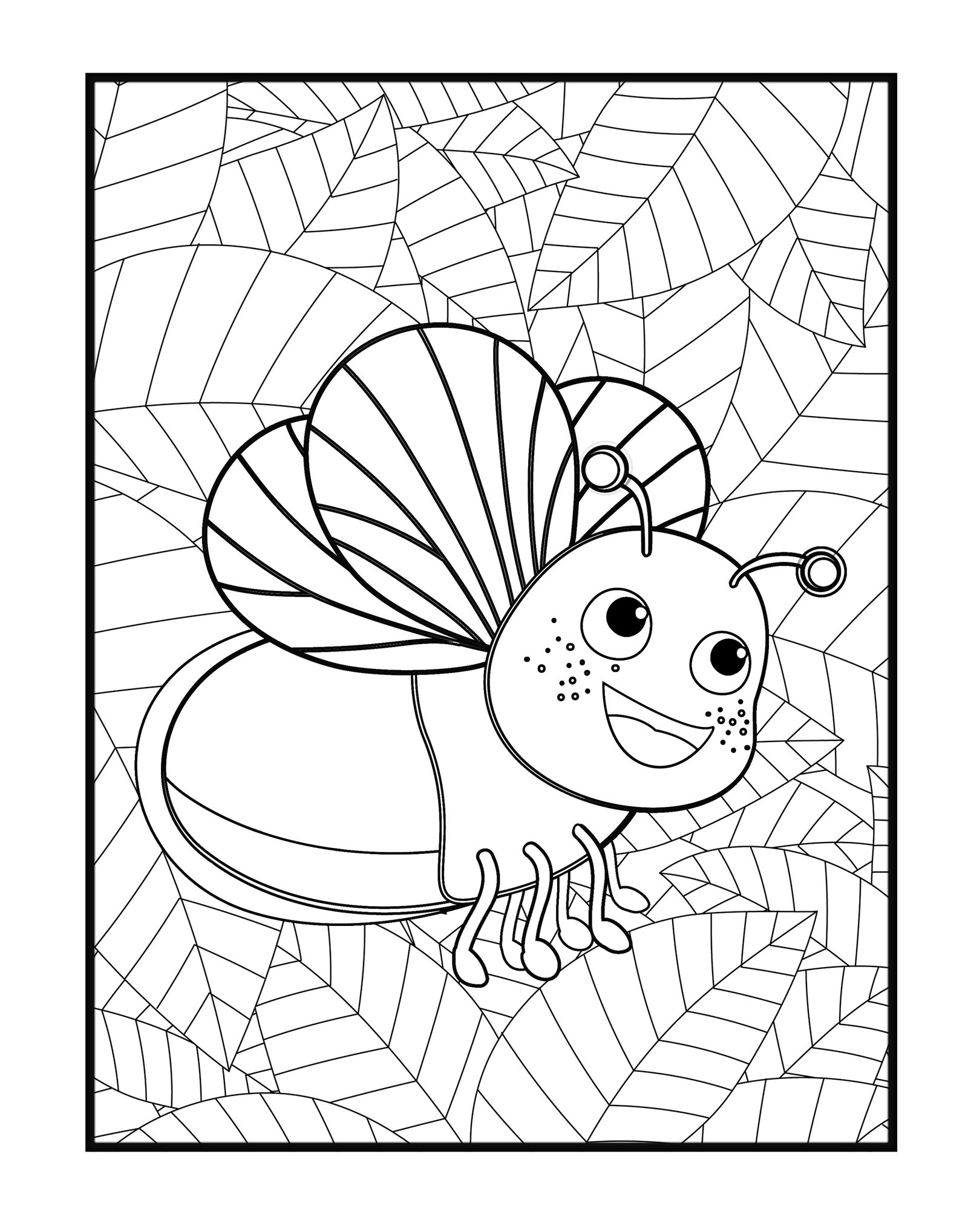 Livro de colorir Insetos - Imagem 5