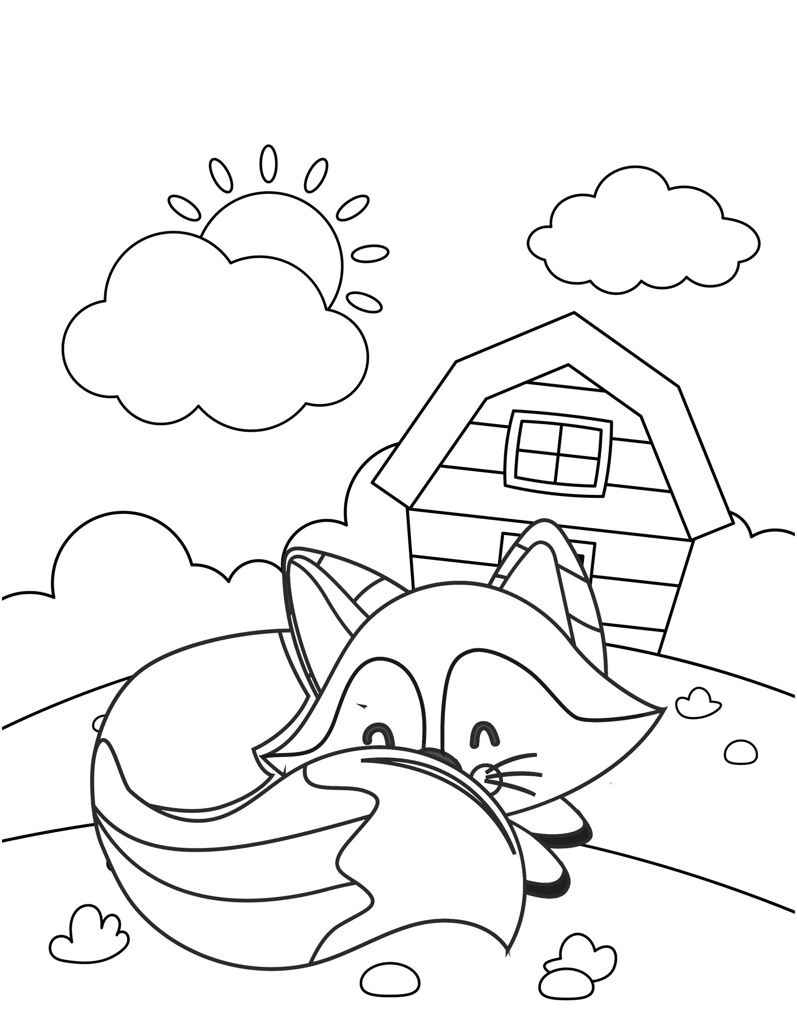 Livro de colorir a raposinha - Imagem 5