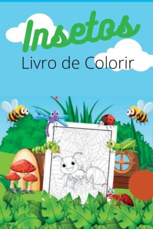 Livro de colorir Insetos