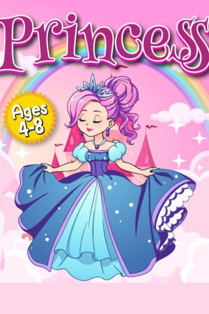 Livro de colorir Princesa