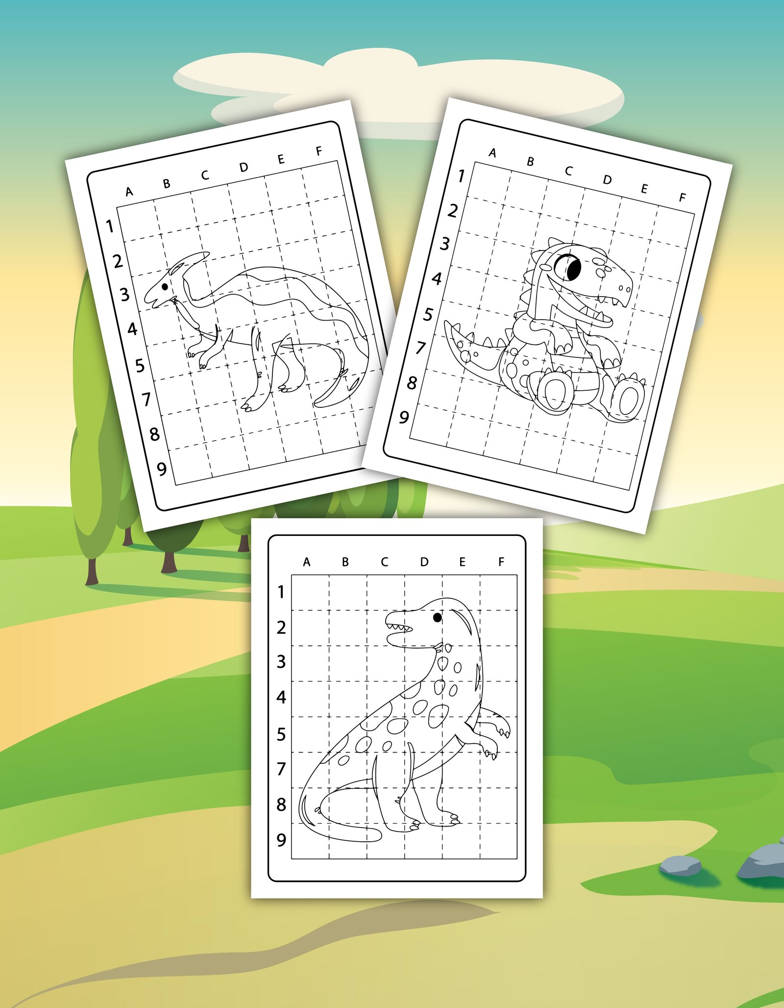 Livro de Colorir Dino - Imagem 2