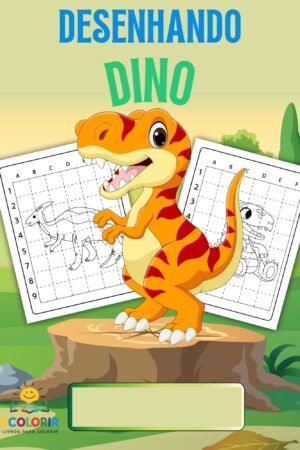 Livro de Colorir Dino